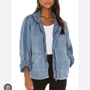We The Free Dolman Quilted Jacket Size Small